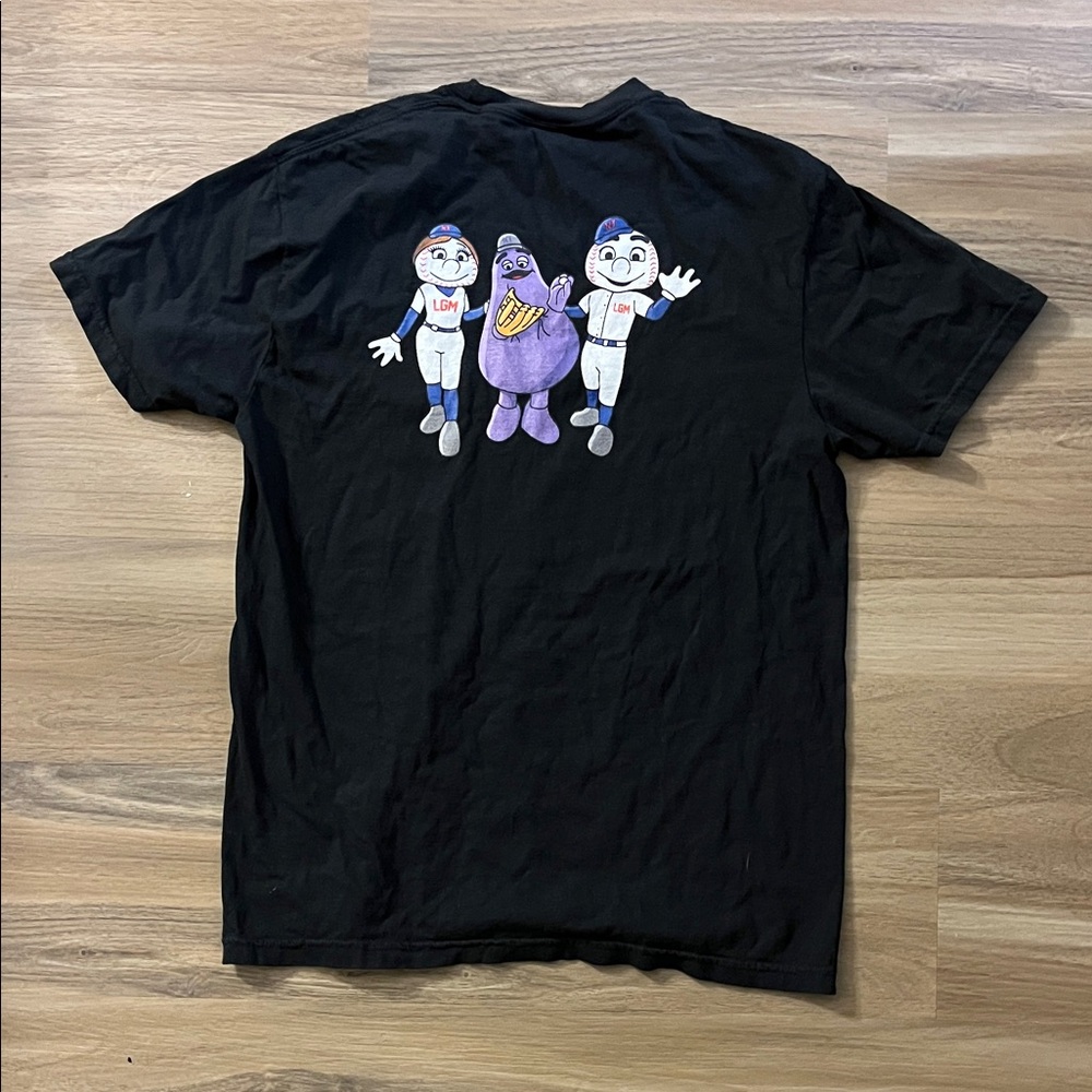 Jomboy Media Ny Mets Grimmace Tshirt